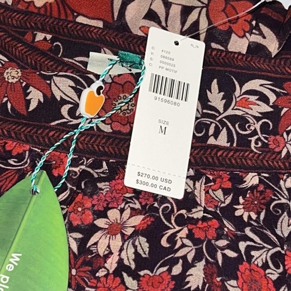 NWTS FARM RIO RUFFLED MIDI SKIRT (M) - Picture 8 of 9